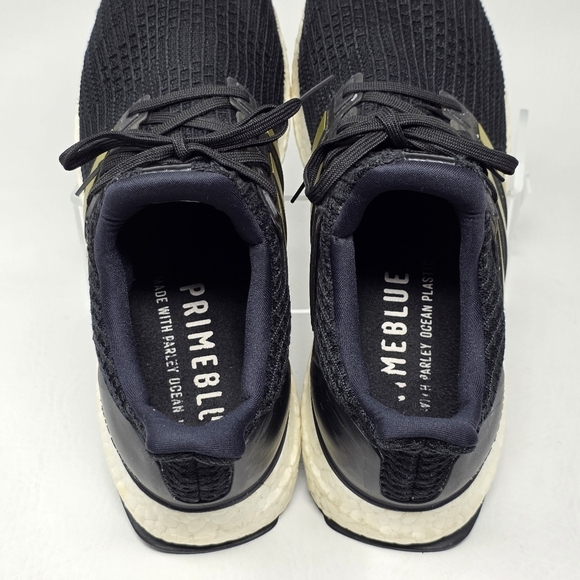 Adidas UltraBoost 4.0 Mens Sz 8.5 DNA Running Shoes Black Gold FY9316 Pre-owned main image 8